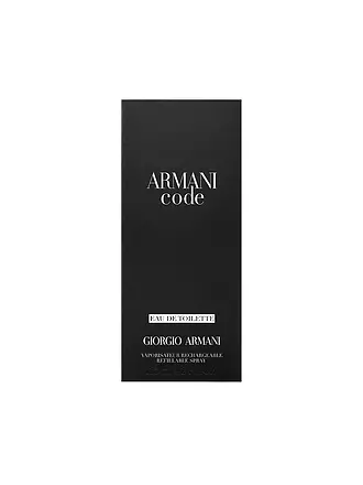 ARMANI | Code Eau de Toilette 125ml Nachfüllbar | 